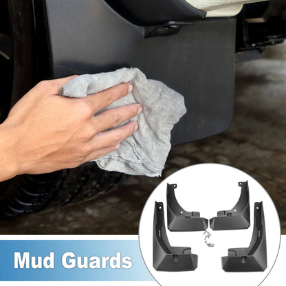 Front & Rear Side Mud Flap Splash Guard for Toyota Corolla Cross (2021–2023)