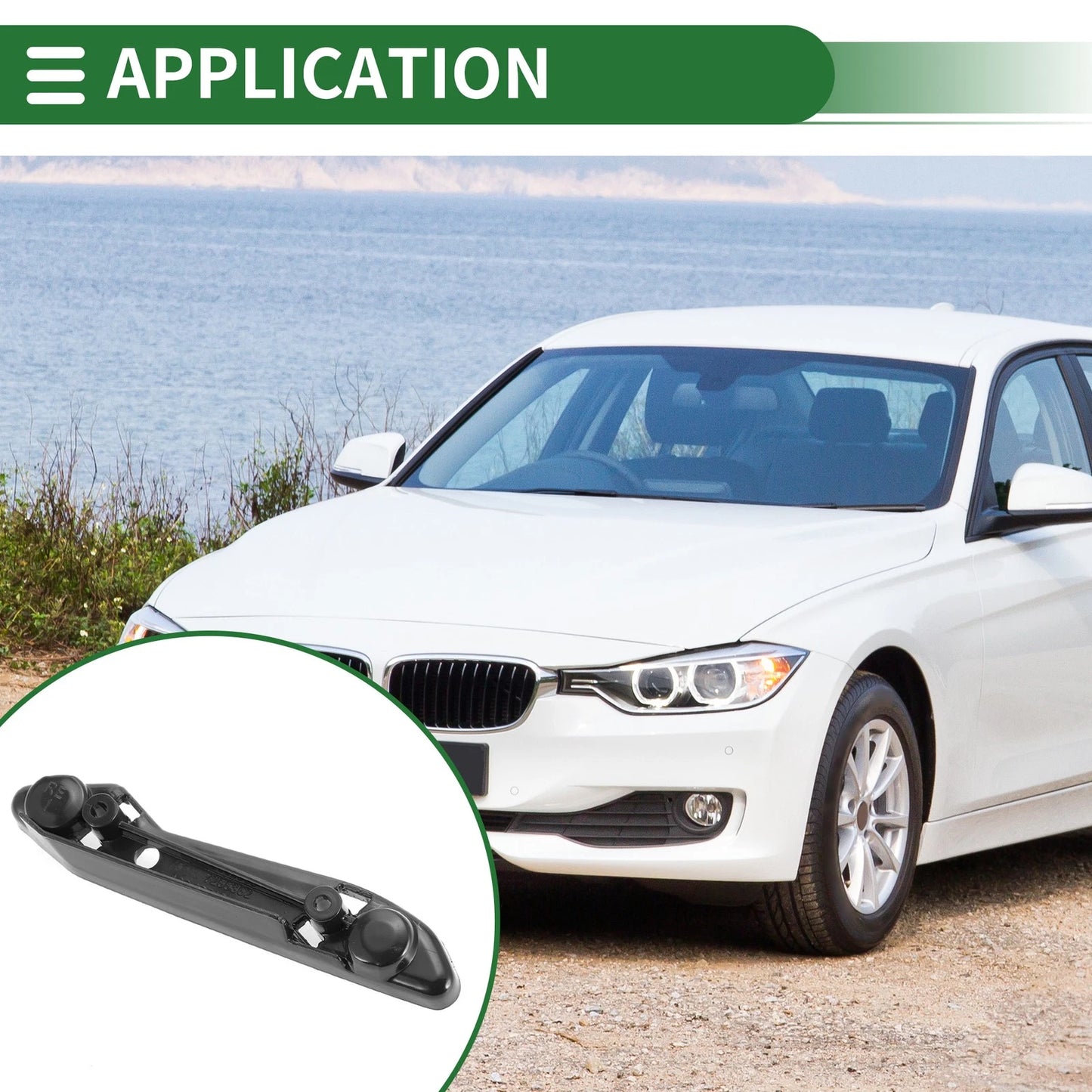Right Front Bumper Retainer Bracket for BMW 340i (2016-2018)