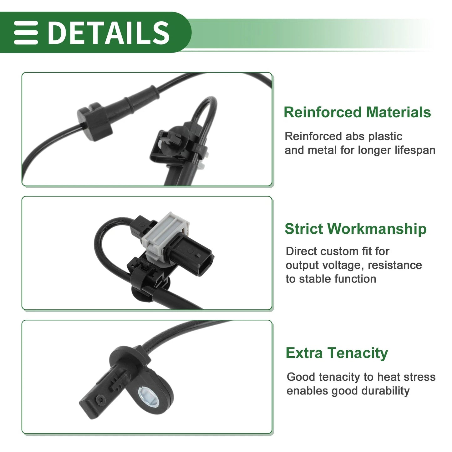 ABS Wheel Speed Sensor for Honda Accord (2018-2021) 1 x Sensor
