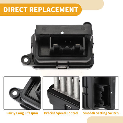 Blower Motor Resistor for Ford C-Max (DM2) 2007-2010 Black