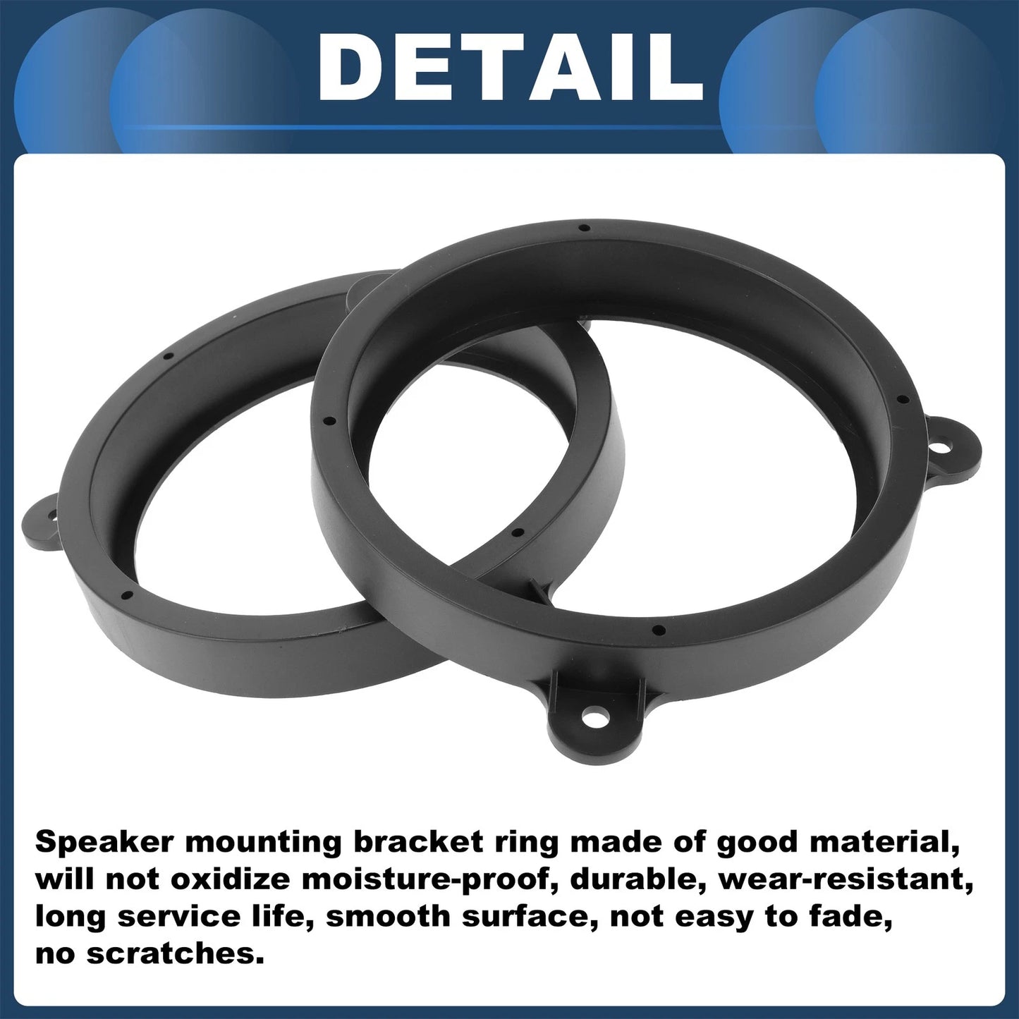 6.5" Speaker Spacer Ring Adaptor for Subaru  -  Pcs