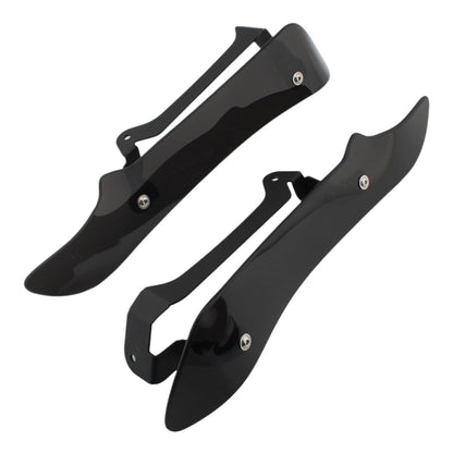 Windshield Side Wind Deflectors for BMW K1600GT (2017-2023) Black