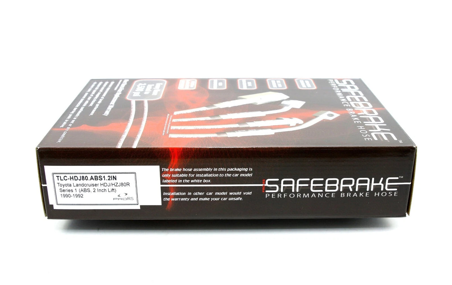 Brake Line Kit for Landcruiser HDJ/HZJ80R (ABS, 2 Inch Lift) (1990-1992)