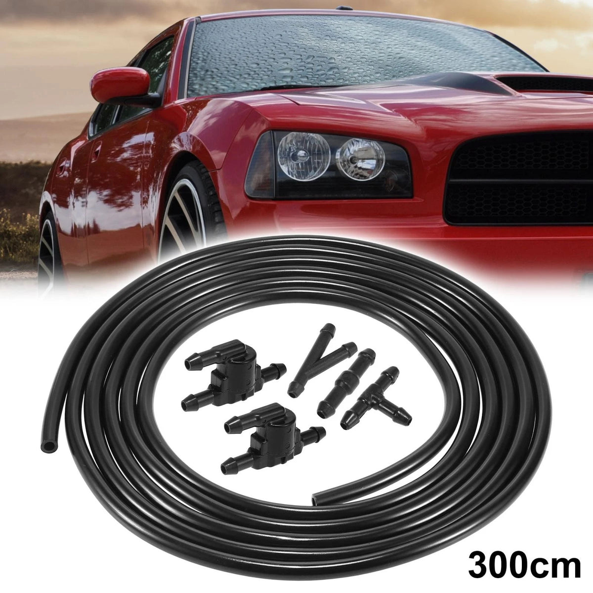 Windshield Washer Hose Kit 300cm for Toyota Corolla Tundra