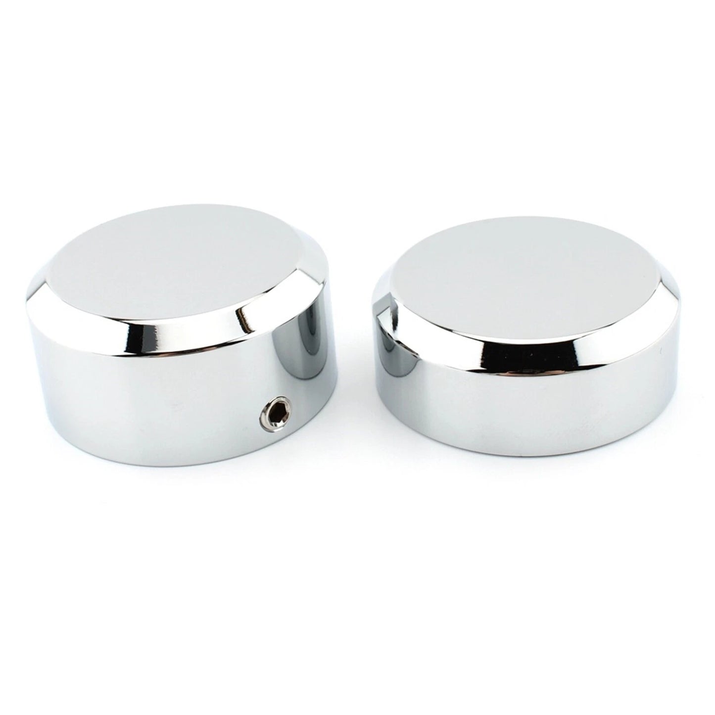 Chrome Rear Wheel Axle Nut Covers for Harley Sportster S 1250 (2021-2023)
