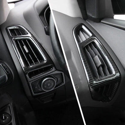 2 x AC Air Vent Grille Frame Trim Covers for Ford Focus (2012-2017)
