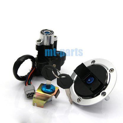 Fuel Gas Cap & Ignition Key Switch Seat Lock for Suzuki DL1000 V-Strom (14-16)
