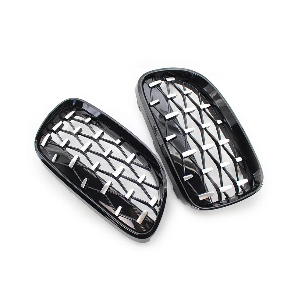 Chrome Front Kidney Grills for BMW 3 Series E92 E93 (2010-2013)
