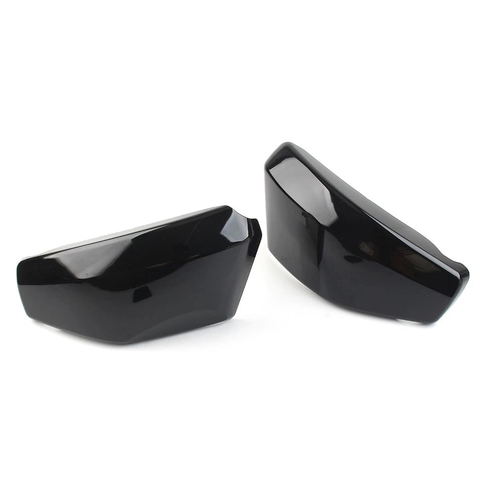 Battery Left & Right Side Covers for Honda VTX1300 (2003-2009) Black ABS Plastic