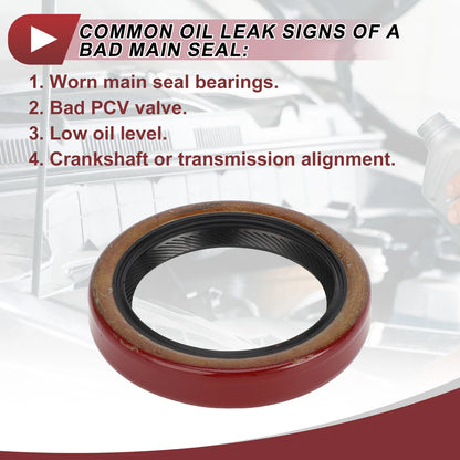 1x Front Crankshaft Oil Seal for Chevrolet GMC