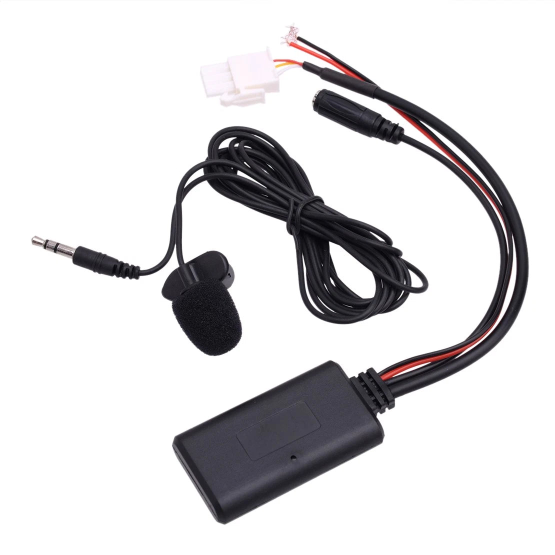3Pin AUX Audio Cable Adapter with Microphone for Honda Goldwing GL1800 (2001-2023)