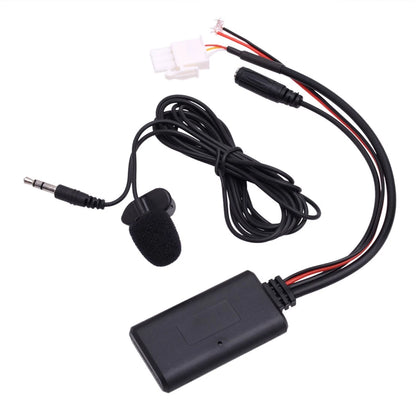 3Pin AUX Audio Cable Adapter with Microphone for Honda Goldwing GL1800 (2001-2023)