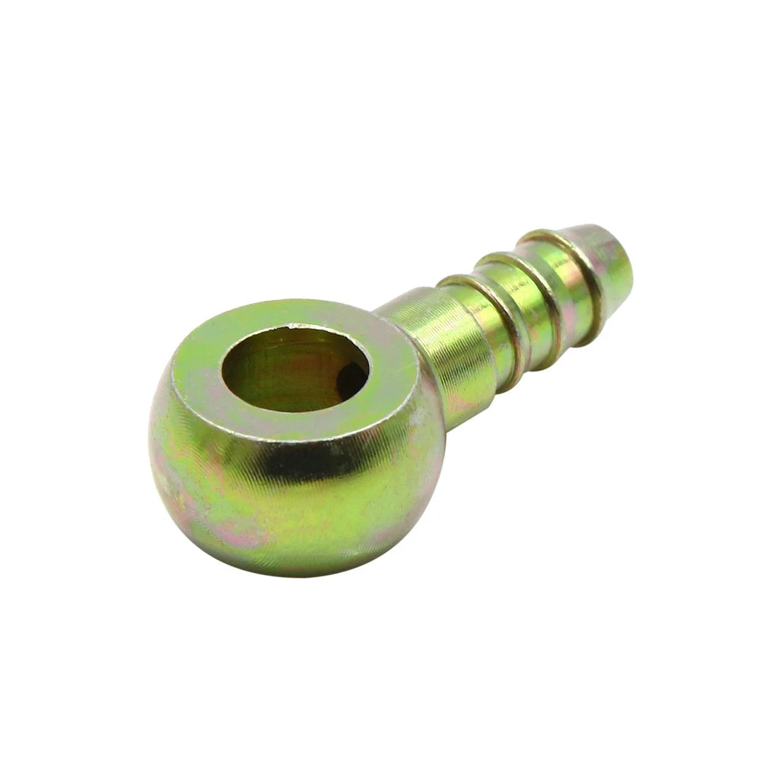 8mm ID Hose Barb 10mm Banjo Fuel Brake Line Adapter for Motorcycle Car