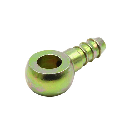 8mm ID Hose Barb 10mm Banjo Fuel Brake Line Adapter for Motorcycle Car