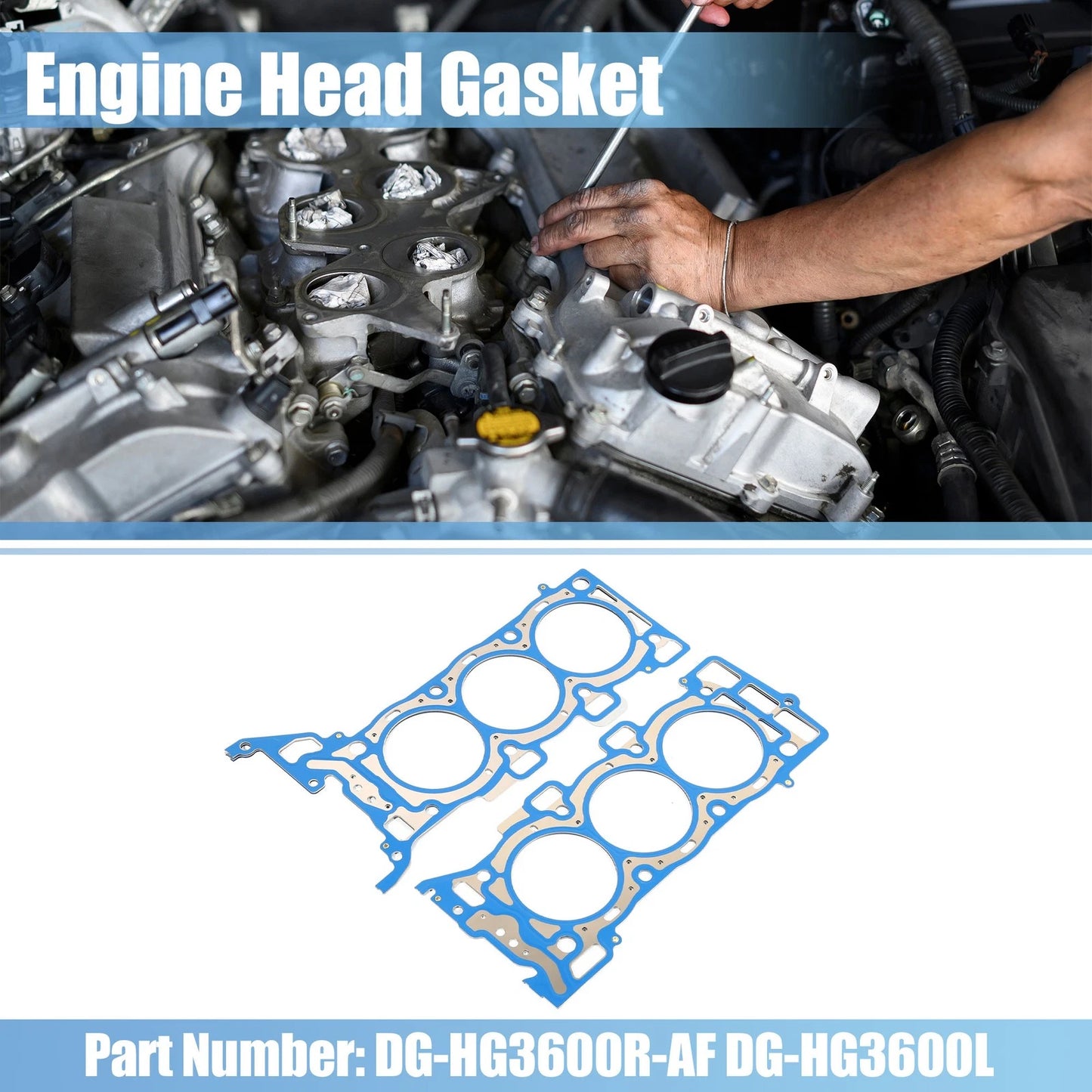 2 x Engine Cylinder Head Gasket for Chevrolet Traverse (2009–2016)