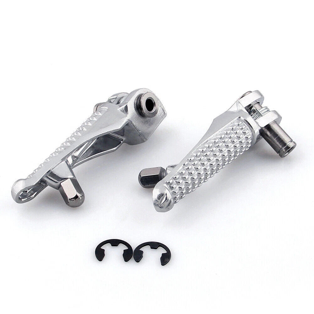 Footpegs 2 x Left Right for Kawasaki ZX6R/ZX636 (2005-2008)