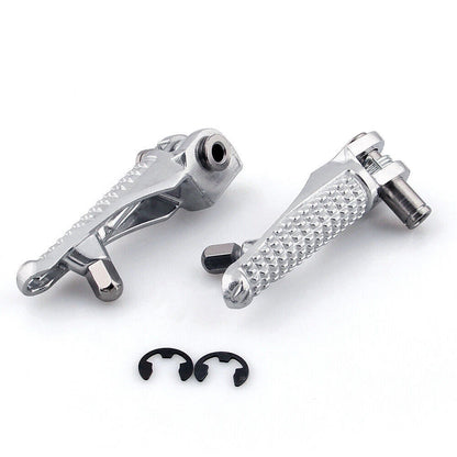 Footpegs 2 x Left Right for Kawasaki ZX6R/ZX636 (2005-2008)