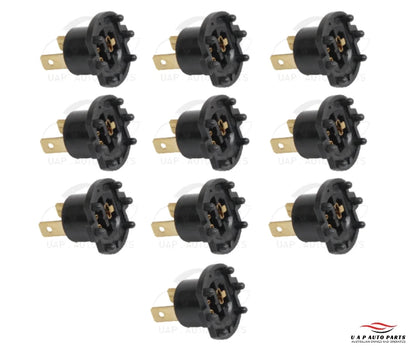10pc Bulb Globe Socket Adapter for Mazda 2 3 & 323