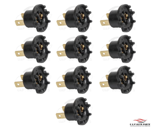 10pc Bulb Globe Socket Adapter for Mazda 2 3 & 323