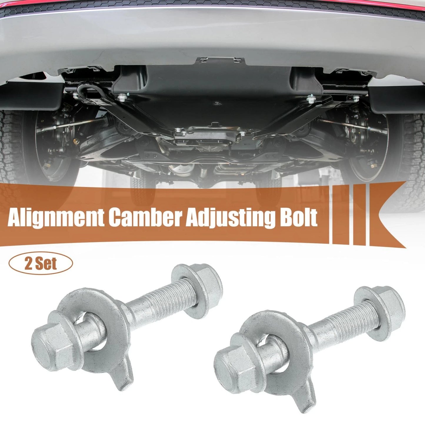 2 x Set Alignment Camber Caster Adjusting Bolt for Dodge Sprinter 3500