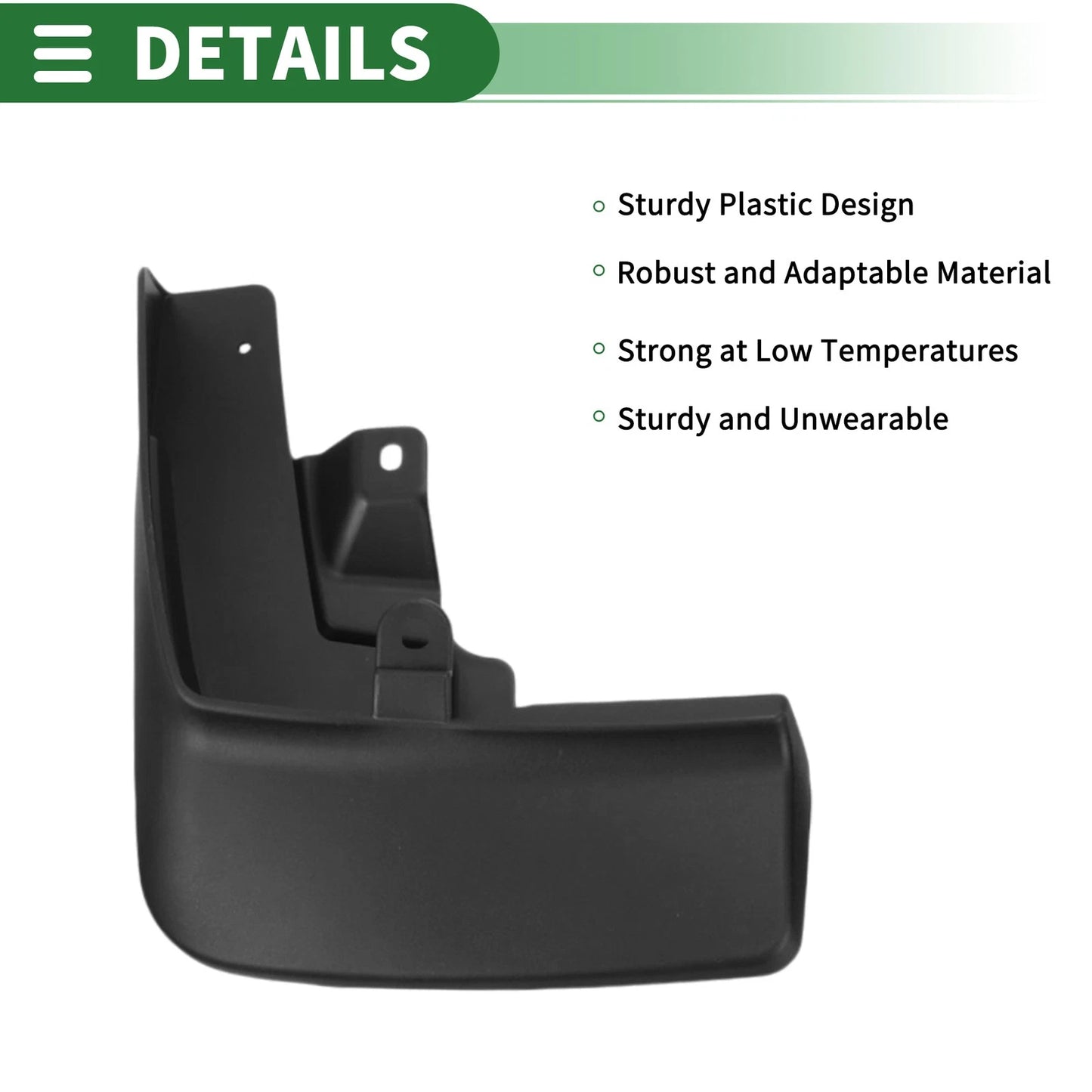 Mud Flaps Splash Guards for Ford Edge L 2023 with Mount Accessories