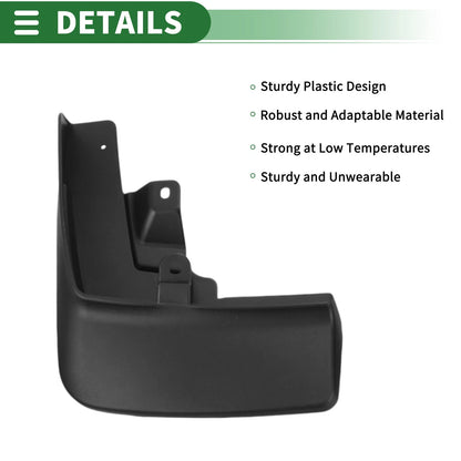 Mud Flaps Splash Guards for Ford Edge L 2023 with Mount Accessories
