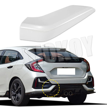 Rear Bumper Tow Hook Hole Eye Cover Cap for Honda Civic (2017–2021)