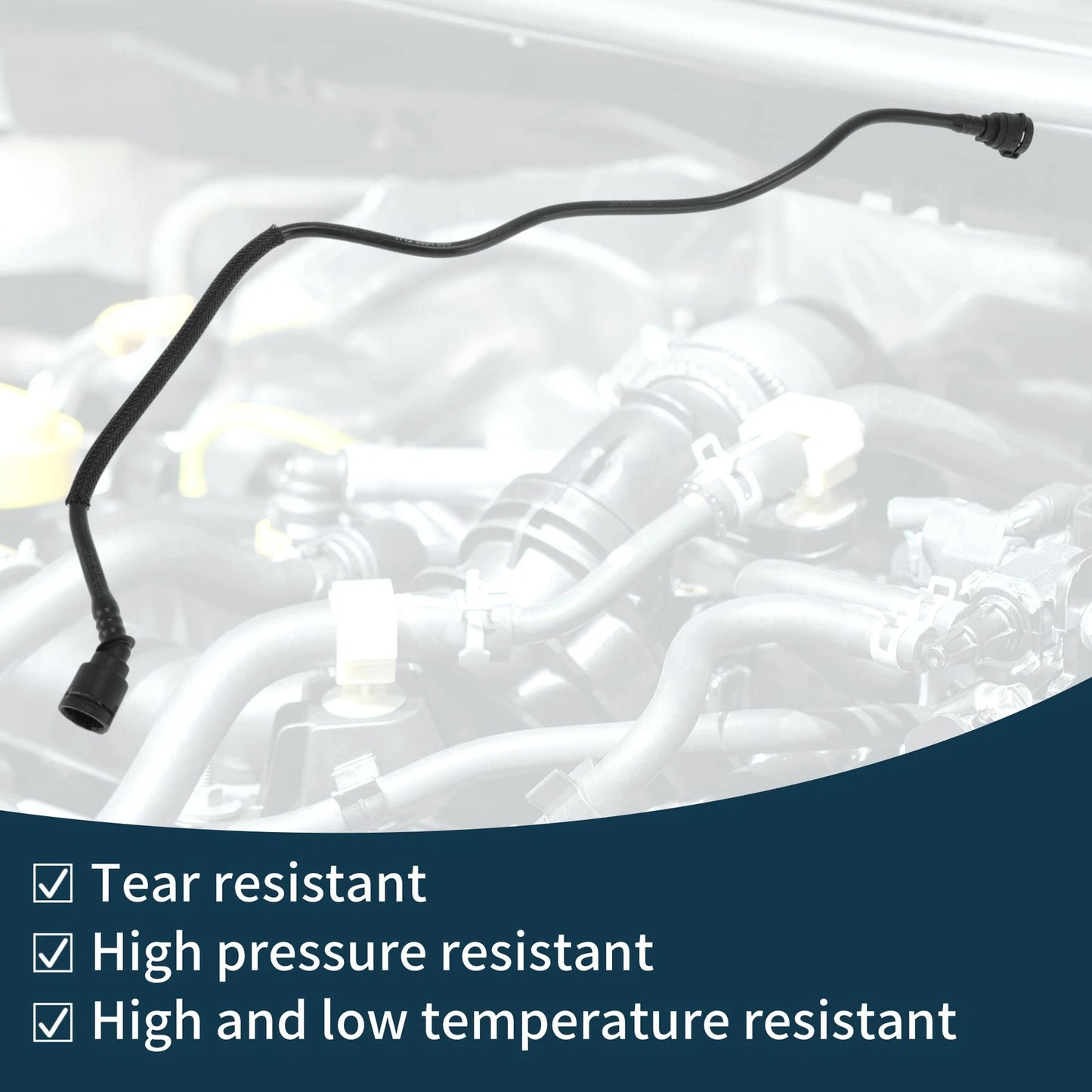 Radiator Hose for BMW 4 Series 2021-2024 Rubber Coolant Pipe