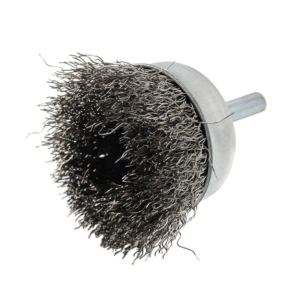 Stainless Steel Wire Wheel Cup Brush Set for Drill Rotary Tool (No Year)