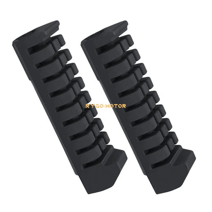 2 x Rubber Foot Pegs Rest for Suzuki LT80 LT 80 QuadSport (1987–2006)