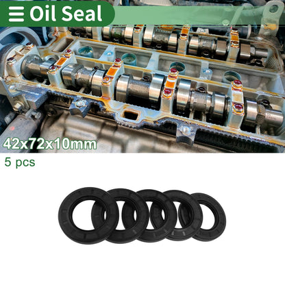 Oil Seal 42x72x10mm NBR Rubber Rotary Shaft Seal High Pressure for Make Model