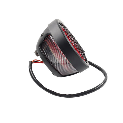 Motor Tail Stop Light License Plate Lamp for Harley Bobber Chopper Cruiser