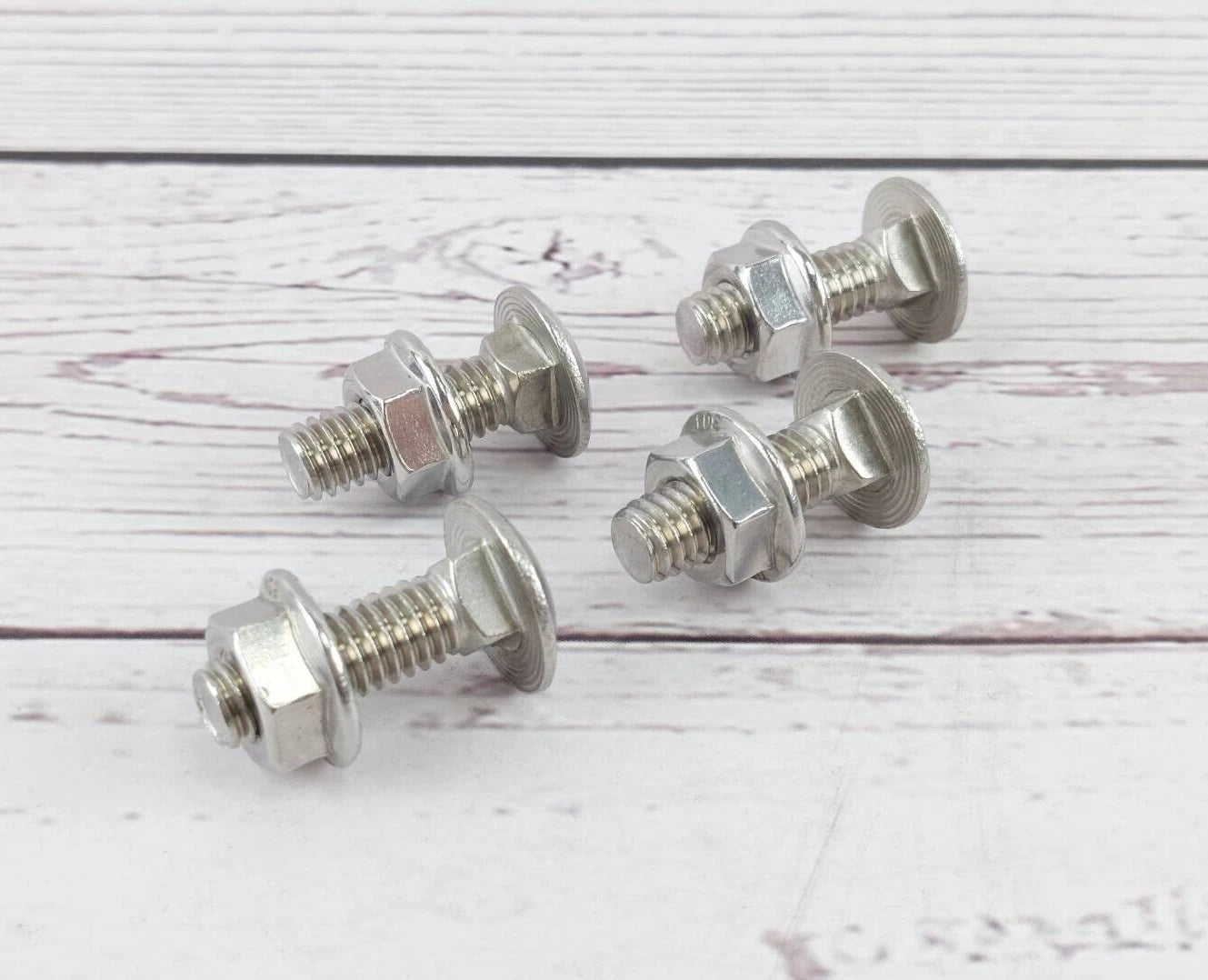 4 x Stainless Bumper Bolt Nuts for Toyota Hilux 1979-1995 4Runner