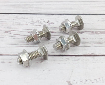4 x Stainless Bumper Bolt Nuts for Toyota Hilux 1979-1995 4Runner
