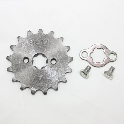 17T 17mm Front Sprocket Cog for PIT TRAIL QUAD DIRT BIKE ATV BUGGY