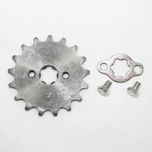 17T 17mm Front Sprocket Cog for PIT TRAIL QUAD DIRT BIKE ATV BUGGY