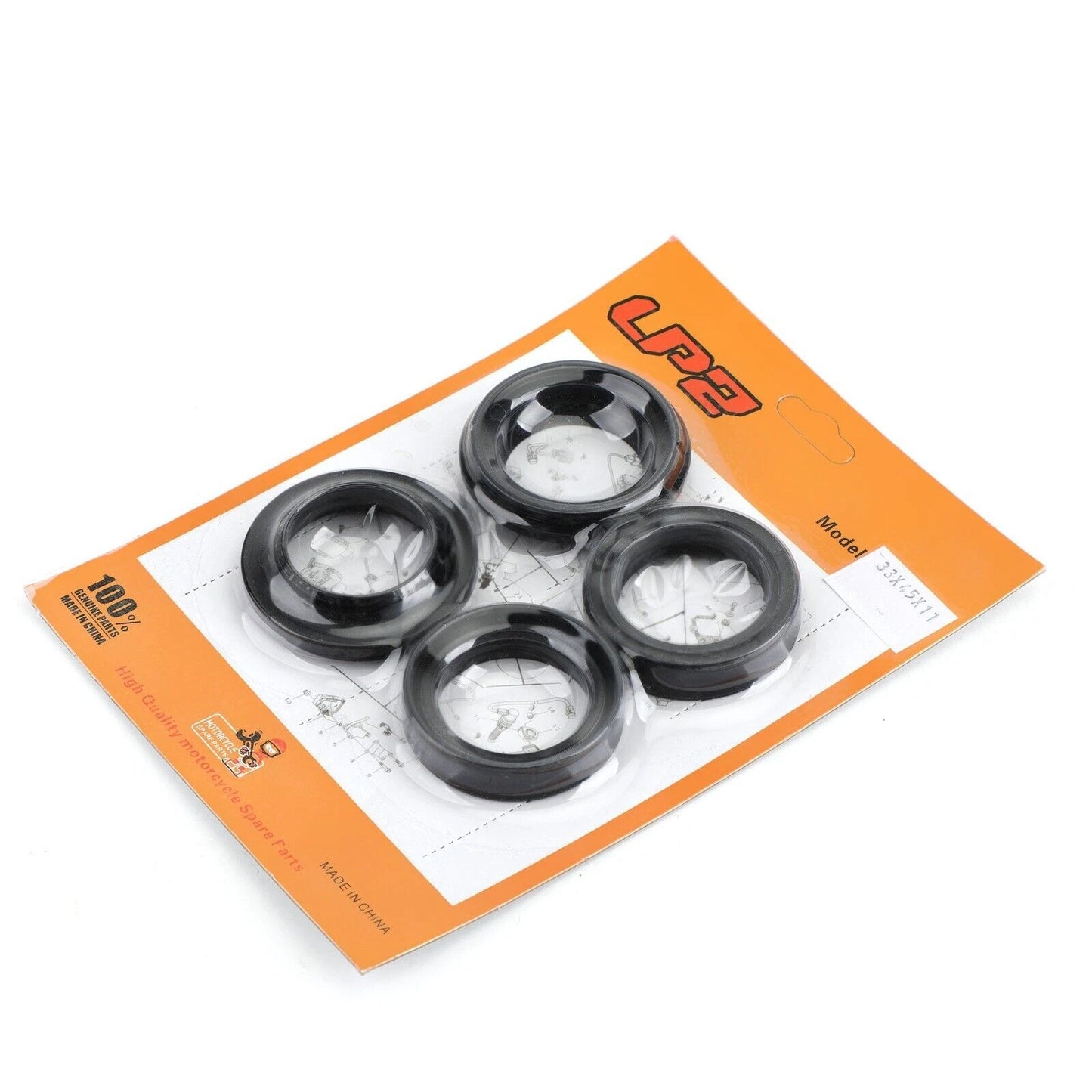 Fork Seal Set for Yamaha YZ80 BW200 TW225 TZR80RR (1983-2018)