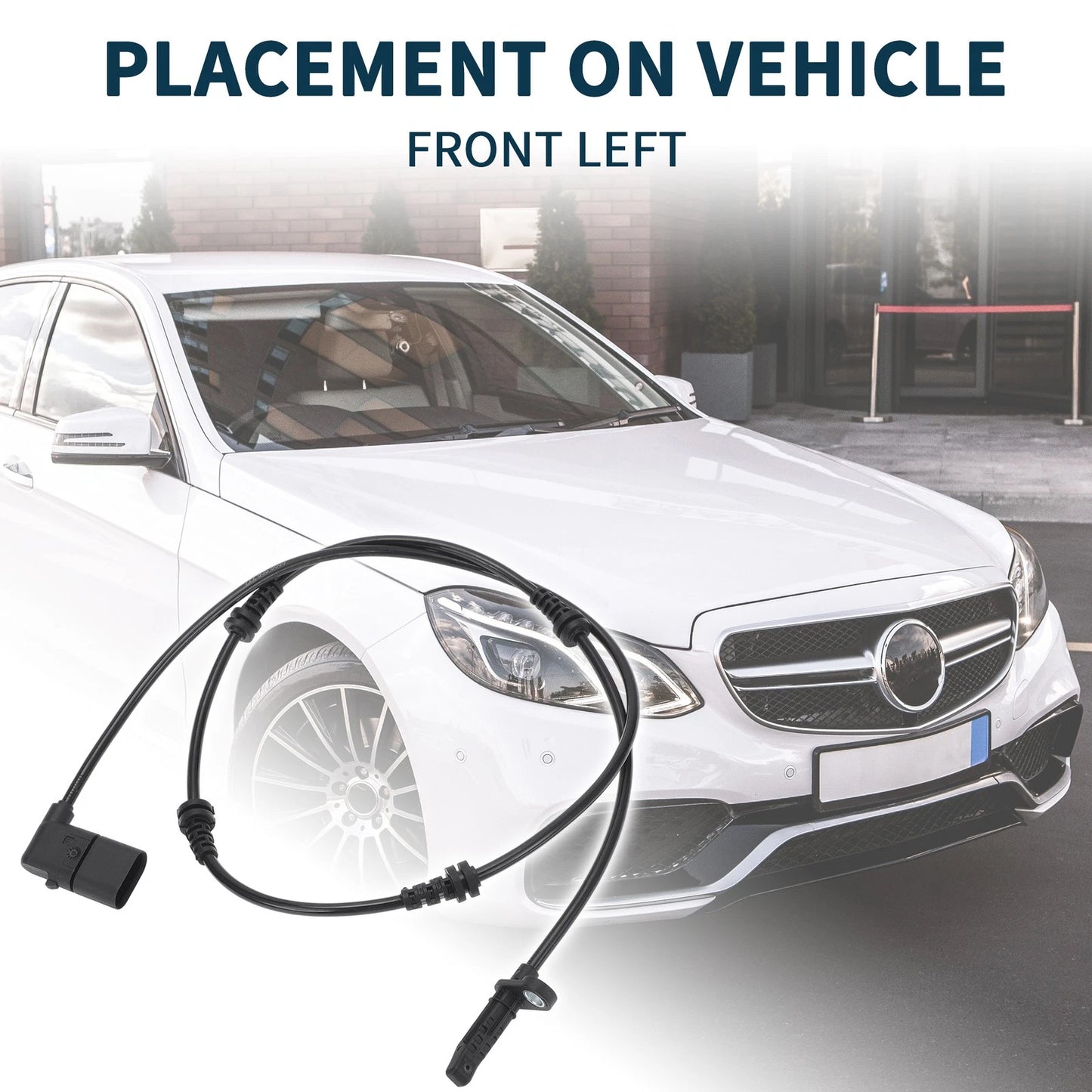 Front Left ABS Wheel Speed Sensor for Mercedes-Benz S450 (2018-2020)