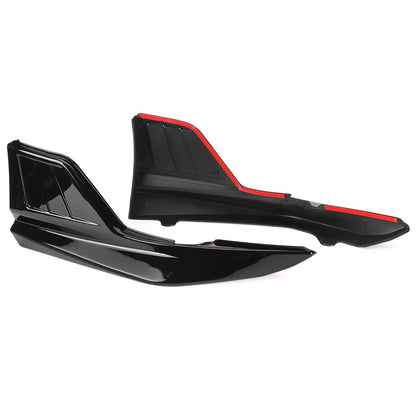 Gloss Black Rear Bumper Splitter Lip Protector for Toyota Corolla (2020-2023) 2 x