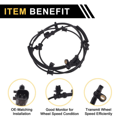 ABS Wheel Speed Sensor for Jeep Cherokee Left Front Right Front
