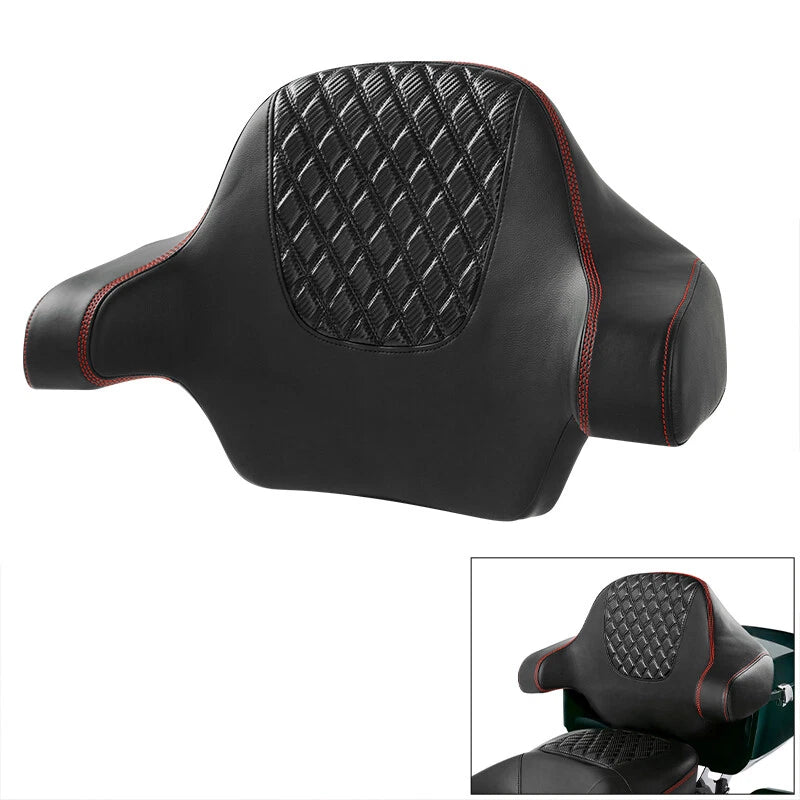 Backrest Pad for Harley Tour Touring Tri Electra Road Glide (2014-2025)
