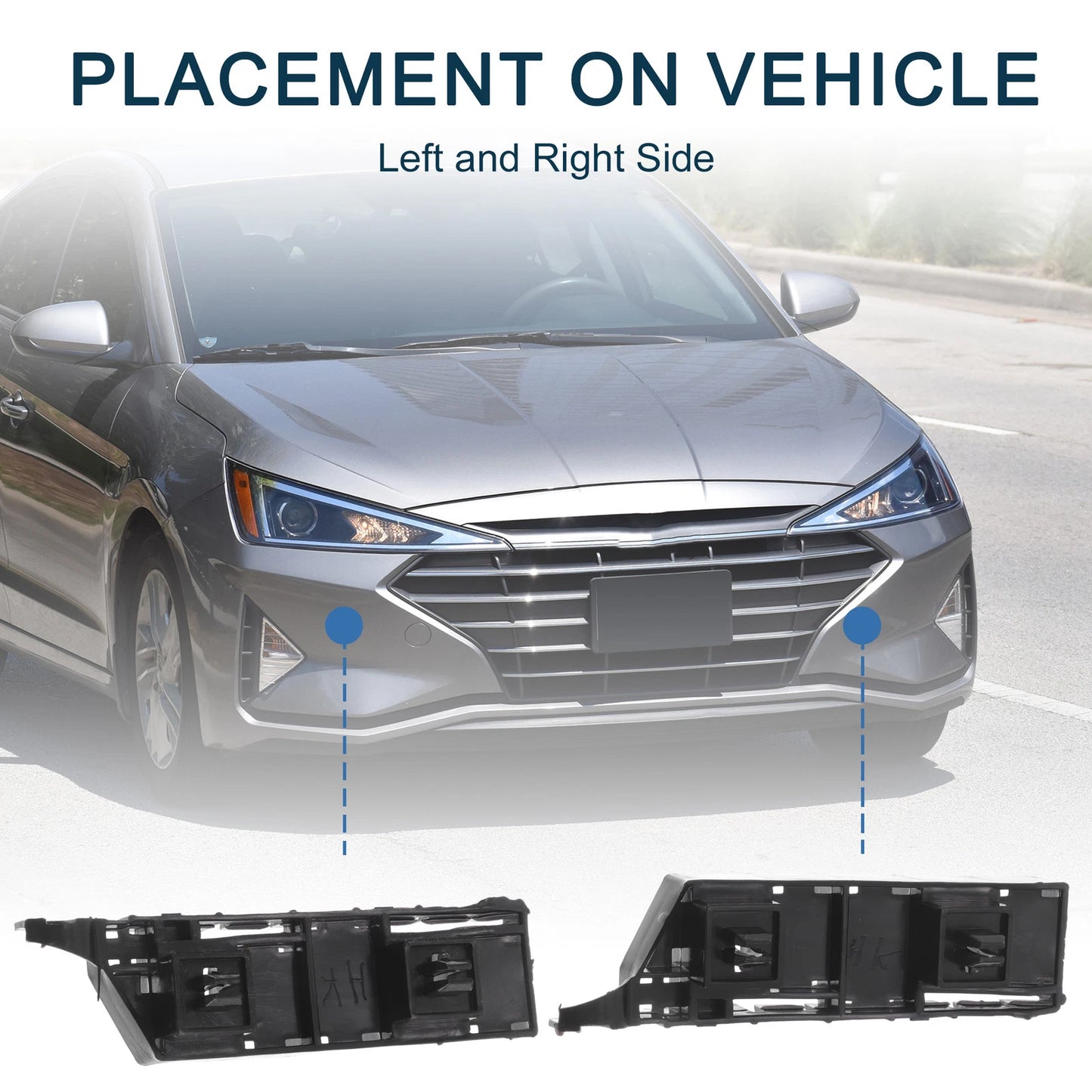 Front Bumper Retainer Bracket for Honda City Sedan (2003-2007)