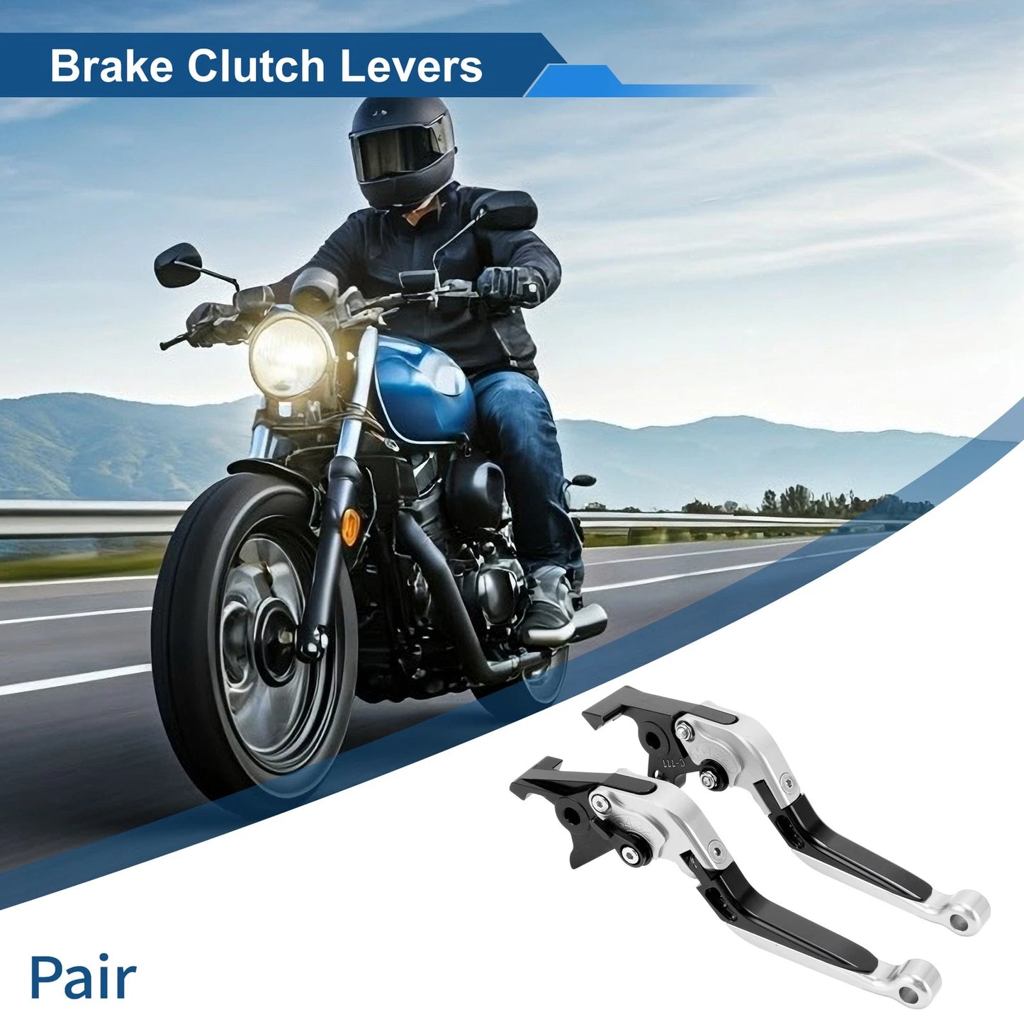 Brake Clutch Lever 1 x for Kawasaki ZX7R/ZX7RR (1989–2003)
