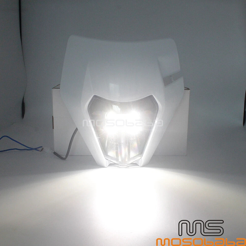 Dual Sport LED Headlight for Honda CR 125/250, CRF 250R/X, Yamaha YZ 450F, WR 250F