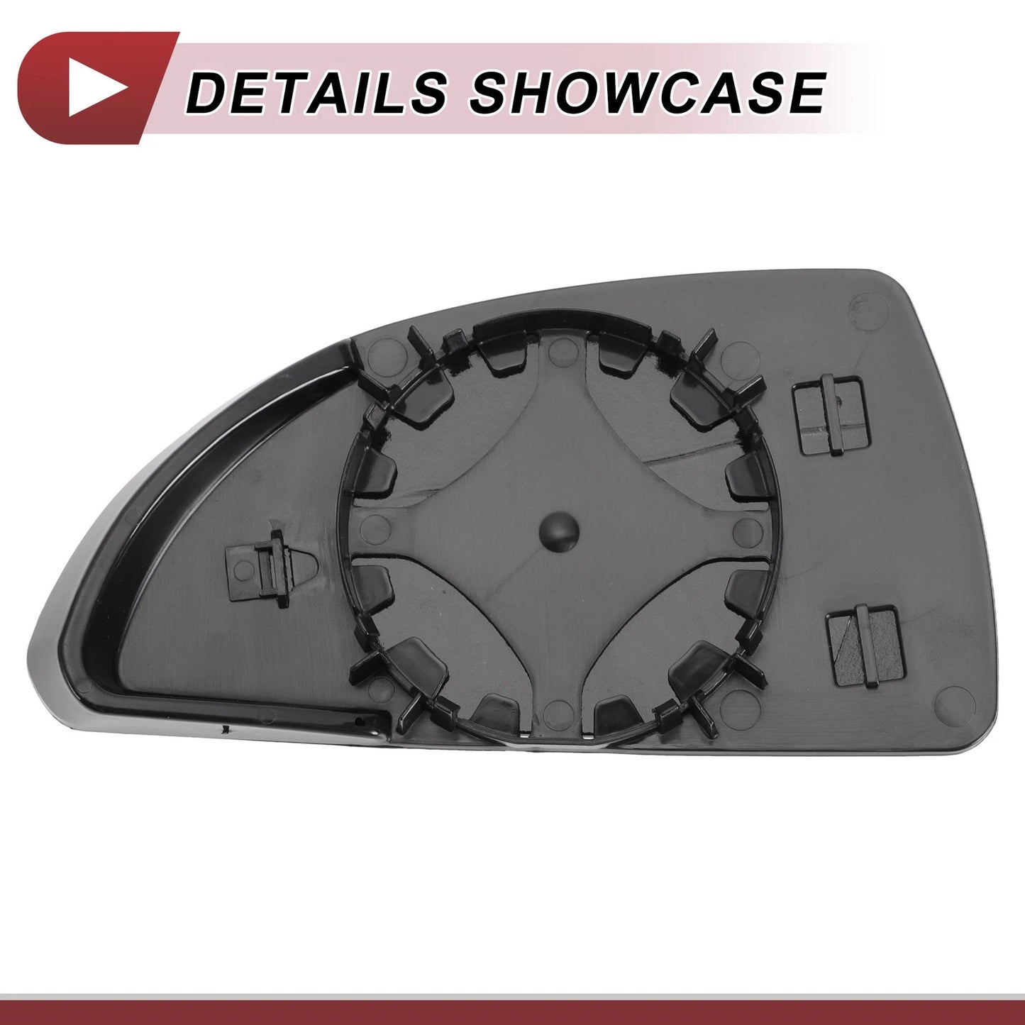 Right Passenger Side Mirror Glass Replacement for Chevrolet Impala