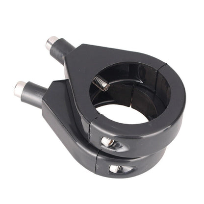41mm ABS Turn Signal Indicator Fork Clamp Mount Bracket for Harley Black