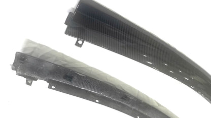 100% Carbon Fiber Replace Top Door A Pillar Panel Trim for Nissan 350Z 2003-2008