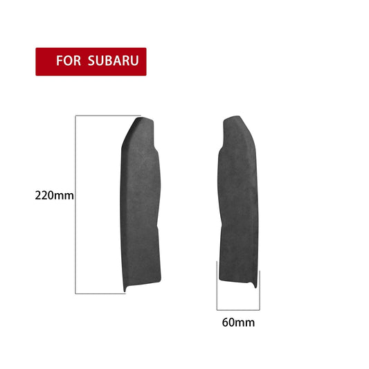 2 x Gray Central Console Trim Covers for Subaru BRZ 2013-2020 (2013-2020)