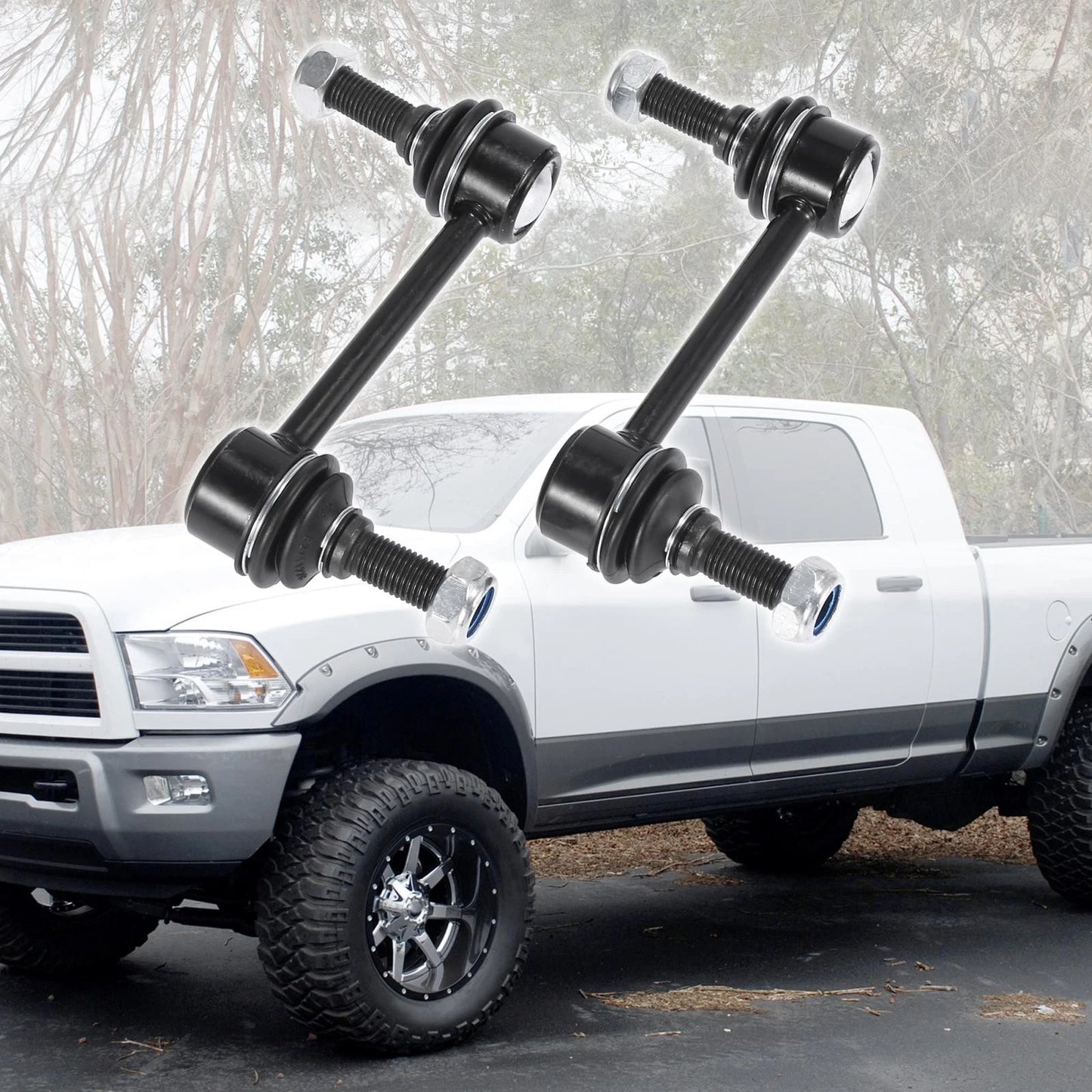 2 x Front Suspension Stabilizer Sway Bar End Links for Ford Edge (2007-2014)