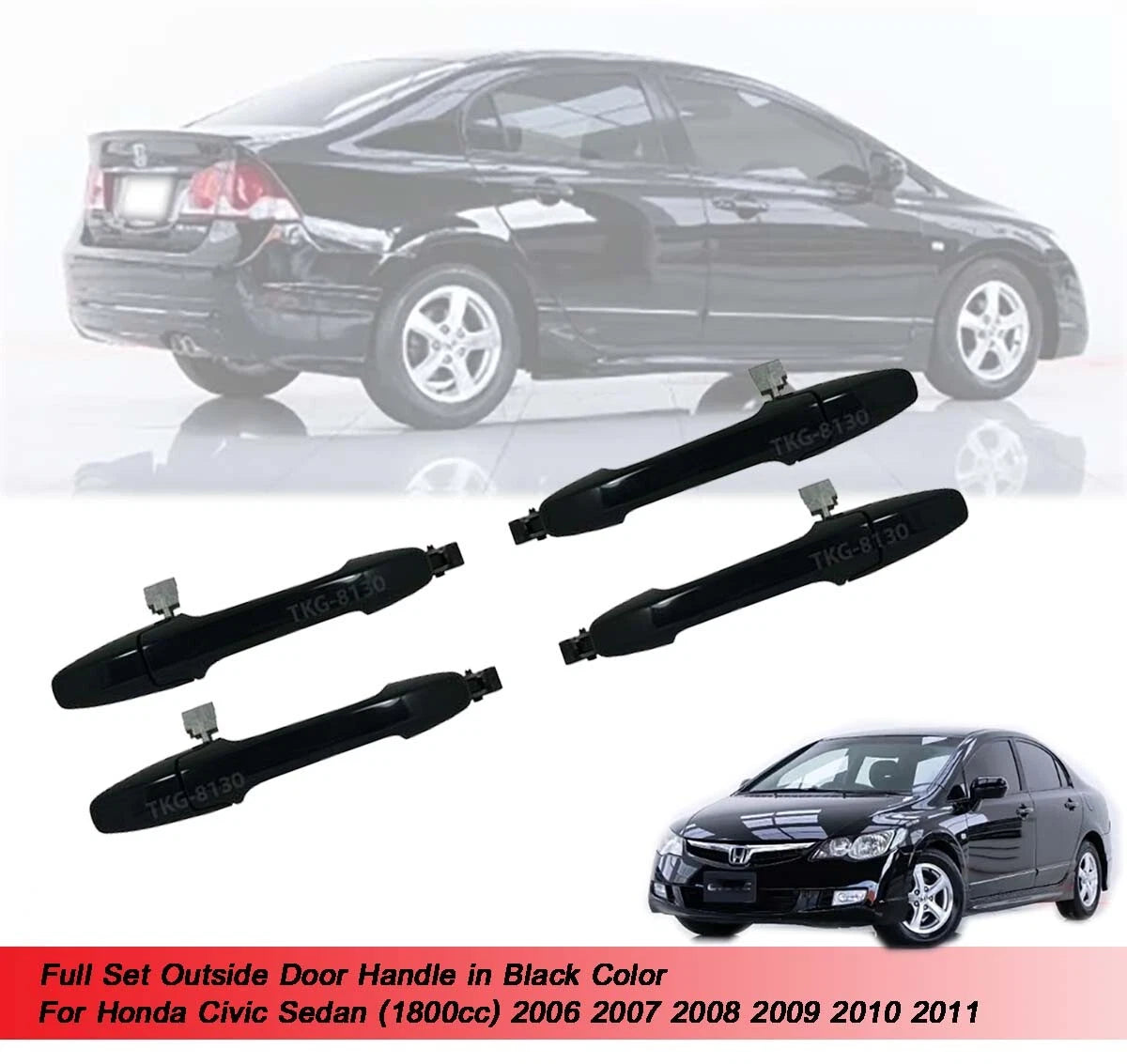 Outside Door Handle for Honda Civic Sedan (2006-2011)